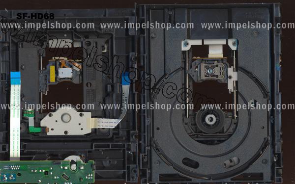 Laser / czytnik laserowy do odtwarzacza CD / DVD o symbolu : SF-HD68 MECHANIZM , gwarancja 6 miesiecy