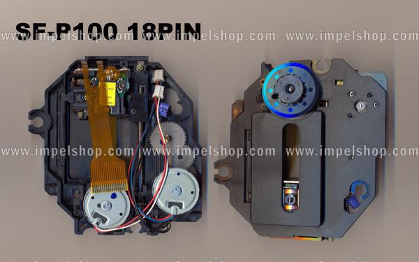 Laser / czytnik laserowy do odtwarzacza CD / DVD o symbolu : SF-P100 (18PIN) MECHANIZM , gwarancja 6 miesiecy