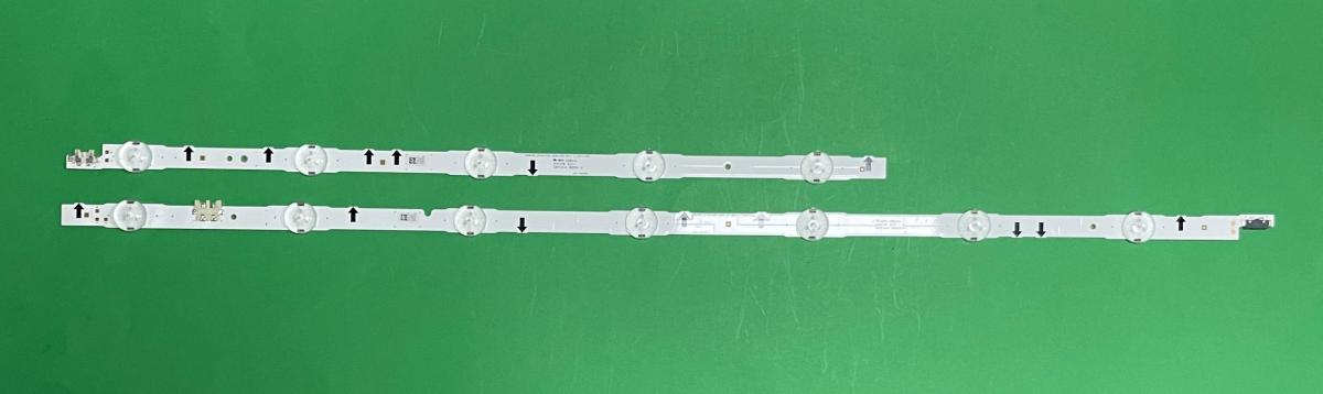 Zestaw listew LED do naprawy podświetlenia telewizora SAMSUNG 55" LM41-00099A I LM41-00099G ,  BN96-40097A + BN96-40098A (CENA ZA KOMPLET - DWIE LISTWY)