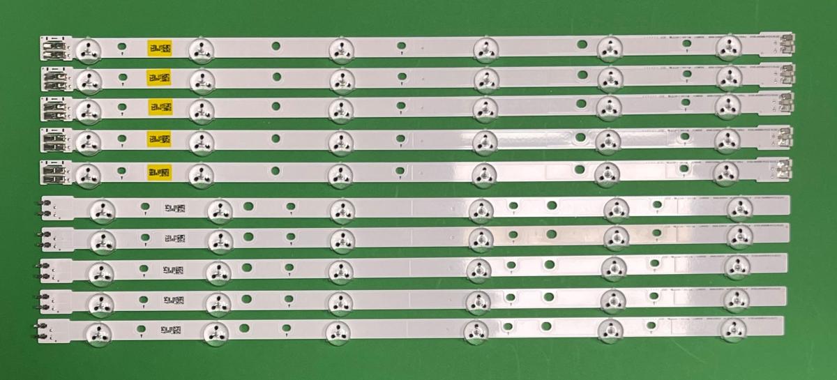 Zestaw listew LED do naprawy podświetlenia telewizora SAMSUNG 46" zestaw  D1GE-460SMA-R1  6LED , BN96-23596A  X  6szt  &  D1GE-460SMB-R1  6LED , BN96-23597A  X 6szt  , BN96-24147A & BN96-24148A