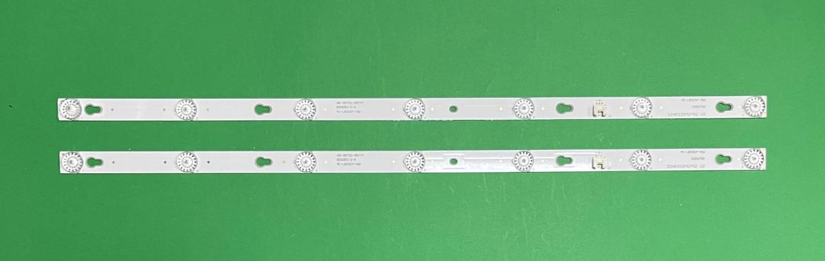 Zestaw listew LED do naprawy podświetlenia telewizora TCL 32" zestaw 2 sztuki X   32HR330M07A2 V2 , 4C-LB3207-HQ1 ,  550MM , 6V , 7LED