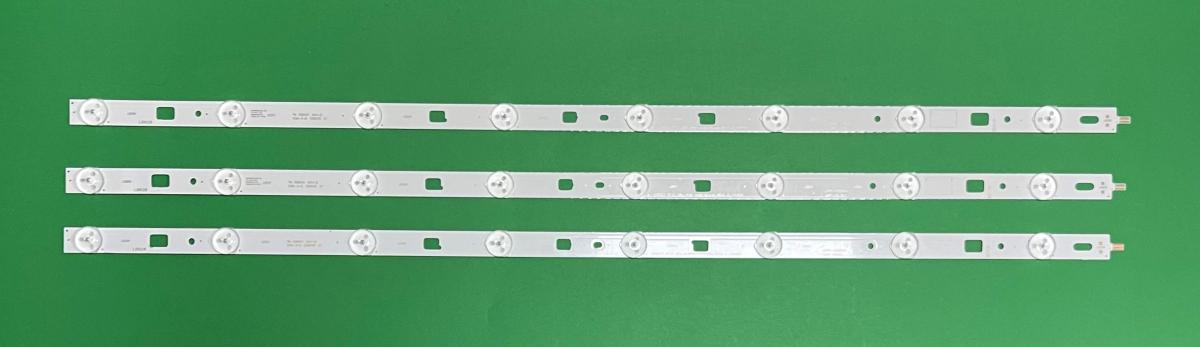 Zestaw listew LED do naprawy podświetlenia telewizora SONY 32" zestaw 32" 3szt , 2szt X DIRECT_FIJI_32V_A_3228_8LEDs_REV1.2 , 8LED , 615MM & 1szt X DIRECT_FIJI_32V_B_3228_8LEDs_REV1.2 LM41-00091K , 8LED , 615MM