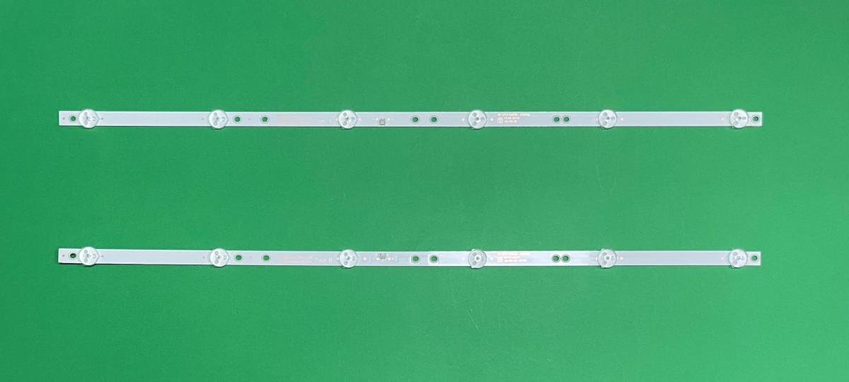 Zestaw listew LED do naprawy podświetlenia telewizora  SHARP 32" zestaw 2szt , 1szt X K320WDX A1 A2 , 4708-K320WD-A2113N01 , TYPE A , 6LED , 6V , 582MM & 1szt X K320WDX A1 A2 4708-K320WD-A2113N11 , HL-00320A30-0601S-07 A1 A2 , TYPE B , 6LED , HL-00320A30-0601S-07 A1 2*6 , 585MM , 6V , ZŁĄCZE : 3PIN