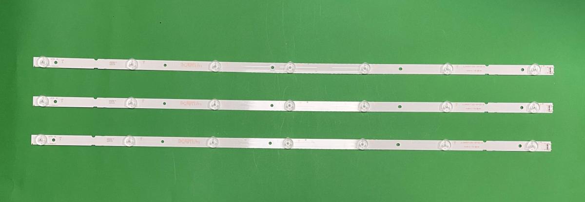 Zestaw listew LED do naprawy podświetlenia telewizora SKYWORTH / PHILCO 40" zestaw 3szt X JL.D40071330-001DS-M , 7LED , 720MM , 3V