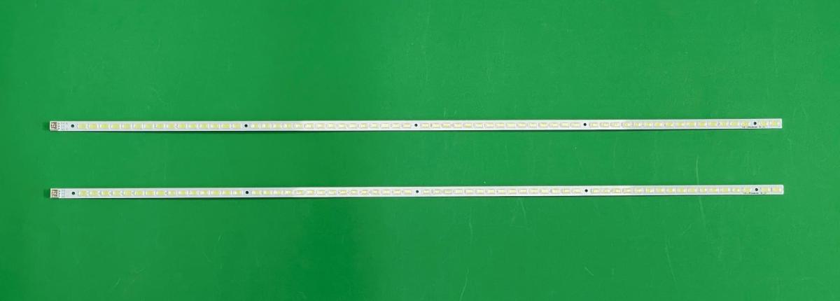 Zestaw listew LED do naprawy podświetlenia telewizora HAIER 40" zestaw 2 szt X LJ64-02730A KHE-A3P62NB458H , 62LED , 455MM