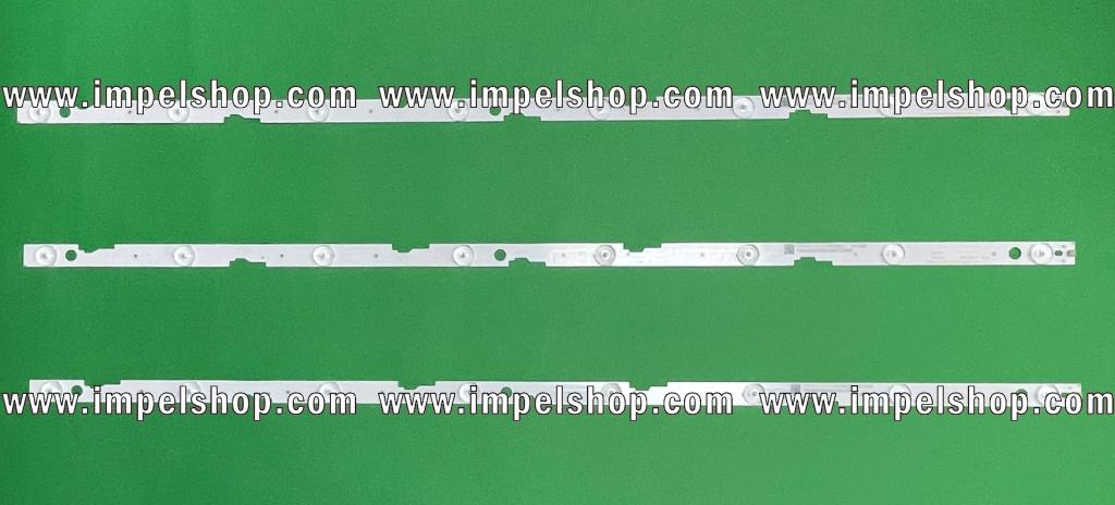 Zestaw listew LED do naprawy podświetlenia telewizora  SHARP 40" zestaw 3szt X CRH-P40KP35350308667-REV1.5 I , CRH-P40KP35350308667-REV1.4 I , CRH-P40KP35350308667-REV1.4 B , CRH-P40KP35350308667-REV1.4 BC , RF-AJ400S30-0801S  12 A1 ,  8LED , 3V , 784MM
