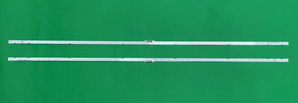 Zestaw listew LED do naprawy podświetlenia telewizora SAMSUNG 58"   zestaw 2szt X AOT_58_NU7300_NU7100_2X28_3030C , BN96-46866A , JL.E580M2330-408BS-R7P-M-HF , 42LED , 630MM , 6V ,