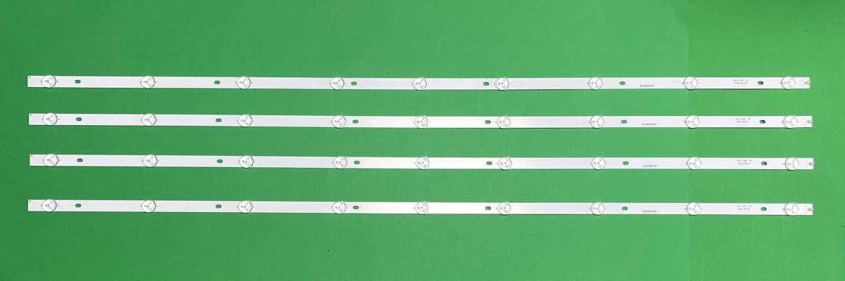 Zestaw listew LED do naprawy podświetlenia telewizora TCL / SKYMASTER / CENTEK zestaw 50" 4 sztuki X CX500DLEDEM HL-00500A30-0901S-04 MS-L1255 V7 MS-L3814 V2 JL.D50091330-006ES-M , 9LED , 6V , 958MM ,
