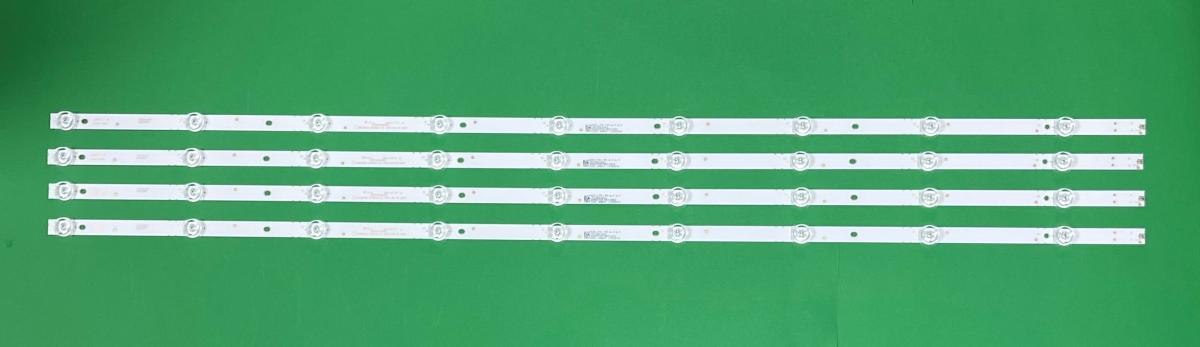 Zestaw listew LED do naprawy podświetlenia telewizora SKYTECH 50" zestaw 4szt X CX50D09-ZC23AG-05 / CX50D09-ZC56AG-01 , 9LED , 6V , 960MM