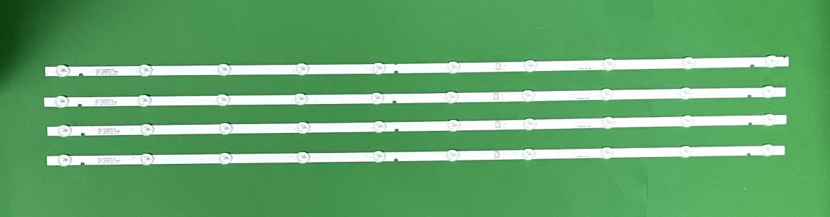 Zestaw listew LED do naprawy podświetlenia telewizora TOSHIBA / LG 49" zestaw 4szt X JL.D490A1330-001CS-M / BS-CM , 10LED , 943MM