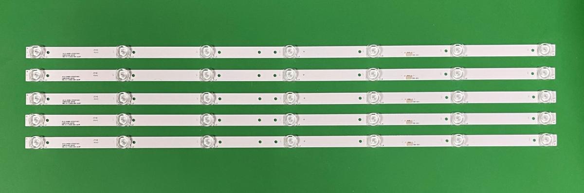Zestaw listew LED do naprawy podświetlenia telewizora AIWA 40" zestaw 5szt X JS-D-JP40EU-071EC , 7LED , 3V , 695MM