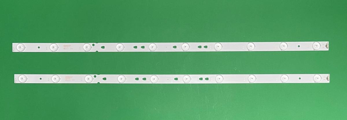Zestaw listew LED do naprawy podświetlenia telewizora KONKA 32" zestaw 2szt X DLED32GK2x10 E469119 , LED315D10-07(B) , 10LED , 3V , 636MM