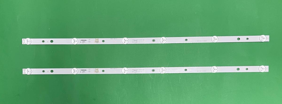 Zestaw listew LED do naprawy podświetlenia telewizora KONKA 32" zestaw 2szt X SZKK32D06-ZC22AG-08 , 6LED , 3V , 580MM