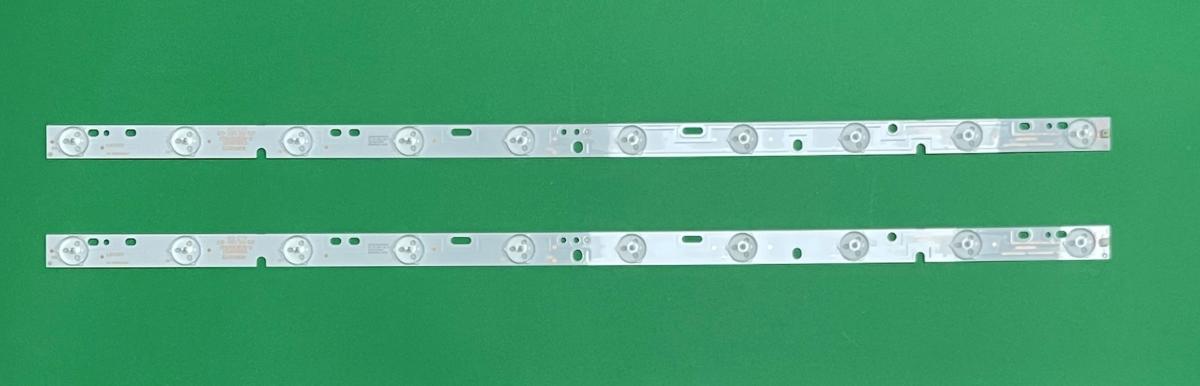 Zestaw listew LED do naprawy podświetlenia telewizora SANYO 32" zestaw 2szt X KJ315D10-ZC14F-03  303KJ315034 D227PGHBYZF6A E348423 , 10LED , 3V , 571MM