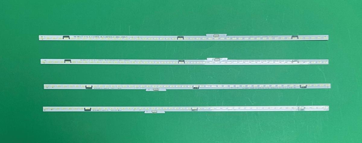 Zestaw listew LED do naprawy podświetlenia telewizora XIAOMI 75" zestaw 4szt , 2szt X 02E750316000-X3-L , 48LED , 3V , 410MM & 2szt X 02E750316000-X3-R , 48LED , 3V , 410MM
