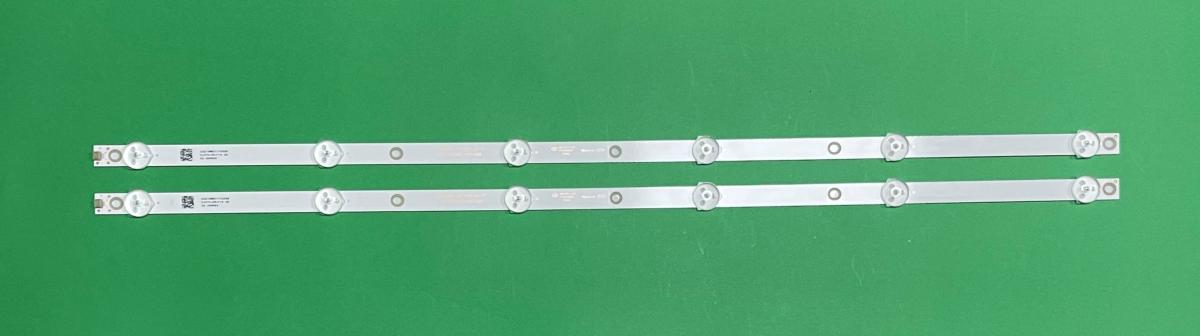 Zestaw listew LED do naprawy podświetlenia telewizora PHILIPS 32" zestaw 2szt X SVK320AL1_WICOP_6LED_K320WDC1 A2 , SVK320AI1 , 6LED , 6V , 585MM