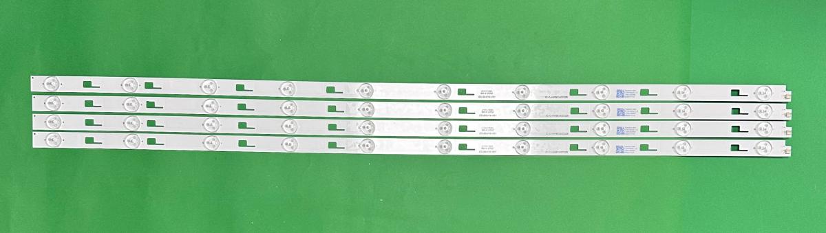 Zestaw listew LED do naprawy podświetlenia telewizora TOSHIBA 40" zestaw 4szt X IC-C-HWBC40D328 , 10LED , 808MM , 3V ,