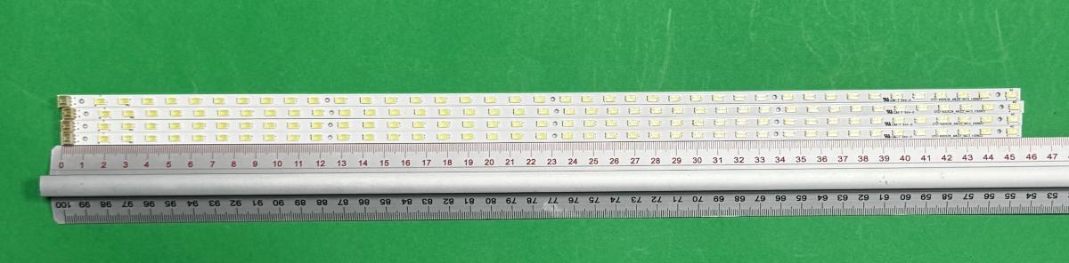 Zestaw listew LED do naprawy podświetlenia telewizora SONY 40" zestaw 4szt X STS400A28_40LED_REV.3_100903 / LJ64-02826A/02825A , 40LED , 3V , 455MM ,