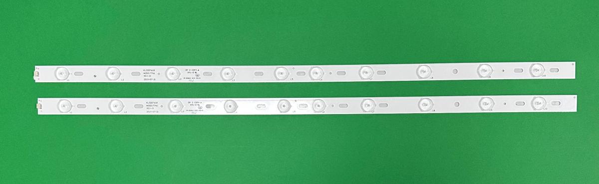 Zestaw listew LED do naprawy podświetlenia telewizora KONKA 32" zestaw 2szt X KL32GT618 35017727 KDL32MS618W , 10LED , 6V , 640MM ,