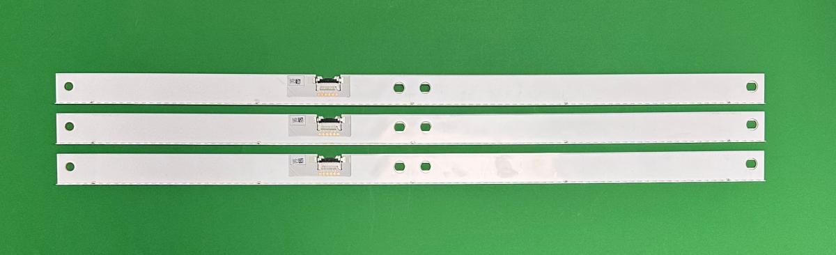 Zestaw listew LED do naprawy podświetlenia telewizora SAMSUNG 75" zestaw 3szt X V7Q8-750SM0-R0 BN96-46024A L1_Q7_G5_NCM_S48(2)_ R1.0_RBT_407060_LM41-00587A (AL5052) , 96LED , 547MM , NIEBIESKIE ŚWIATŁO , ORYGINAŁ SAMSUNG