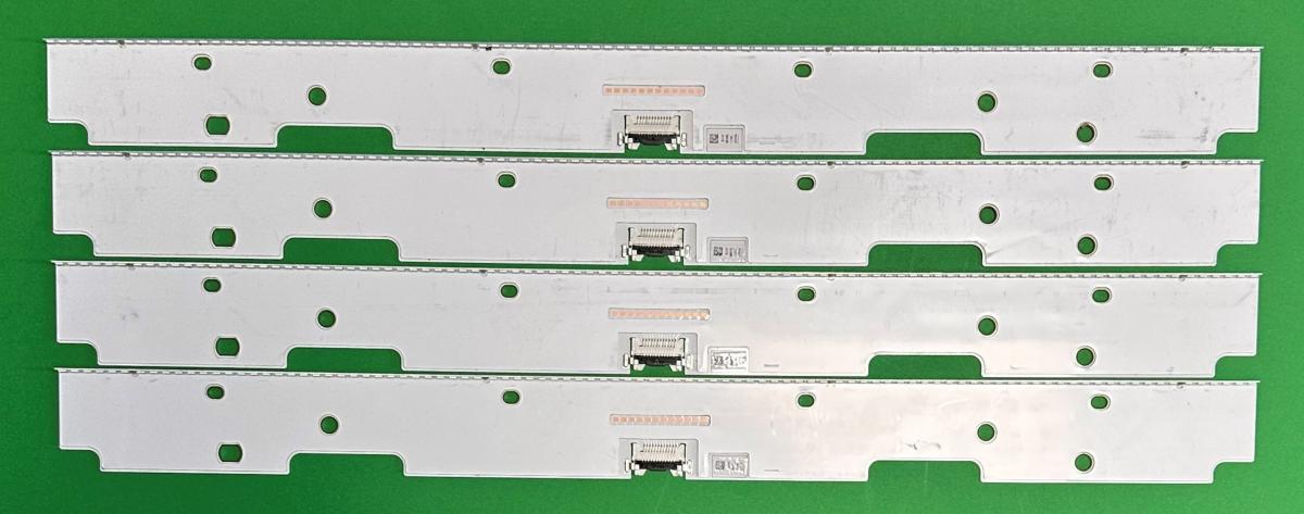 Zestaw listew LED do naprawy podświetlenia telewizora SAMSUNG 75" zestaw 4szt X BN96-42359A STS750A25_WICOP2518_16S6P_Rev1.0_170920_BN96-42359A_Q7 , Niebieskie światło , SAMSUNG oryginał , 96LED , 3V , 410MM ,