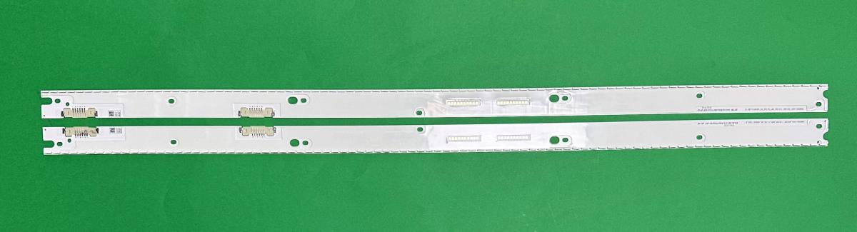 Zestaw listew LED do naprawy podświetlenia telewizora SAMSUNG 65" zestaw 2szt , 1szt x BN96-39351B / BN96-39380B & 1szt x  BN96-39350B / BN96-39379B , S_K7/7.5/8/9K_65_SFL70_R90 L90 LM41-00277A , 710MM , 3V , 90LED ,