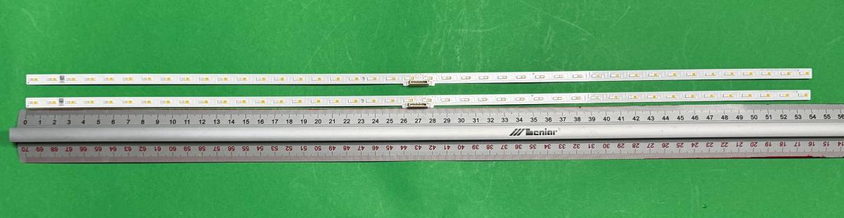 Zestaw listew LED do naprawy podświetlenia telewizora SAMSUNG 50" zestaw 2szt x V0T6-500SM0-R0 19.11.06  BN96-50382A BN61-16774A  , 42LED , 540MM , 3V ,  42LED , 540MM , 3V , dwa kolory : biały i niebieski ,