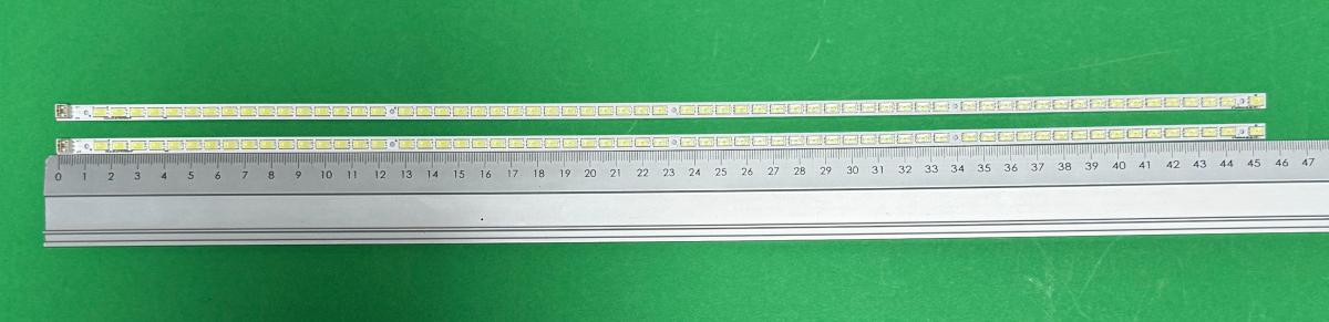 Zestaw listew LED do naprawy podświetlenia telewizora SONY 40"  zestaw 2szt X STS400A42-62LED-rev.1 LJ64-02825A LJ64-02826A , 62LED , 456MM , 3V ,