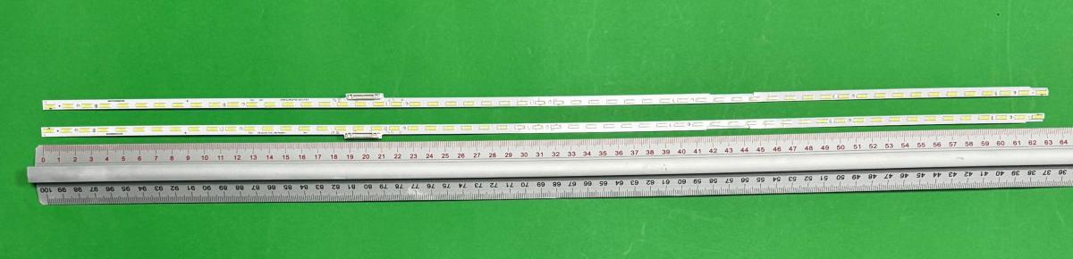 Zestaw listew LED do naprawy podświetlenia telewizora  PANASONIC 58" zestaw 2szt , 1szt X 6202B000AX400 E117098 & 1szt X  6202B000AW400 E117098  , 56LED , 631MM , 6V ,