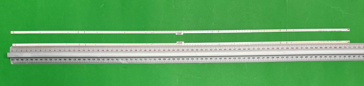 Zestaw listew LED do naprawy podświetlenia telewizora TCL 65" zestaw 2szt , 1szt X 4C-LB65C0-HR03L 65P6 KSF 4014 L 65YG411SC0A0 V0 & 1szt X 4C-LB65C0-HR04L 65P6 KSF 4014 R 65YG411SC0B0 V0  , 65HR411SC083 & 65HR411SC0A3 , 65HR411SCO83 & 65HR411SCOA3120LED , 713MM , 3V ,