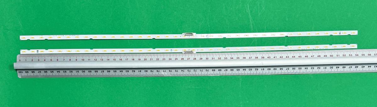 Zestaw listew LED do naprawy podświetlenia telewizora SAMSUNG 50"  zestaw 2szt X V8N4-500SM0-R0 BN96-46034A , 38LED , 540MM , 3V ,