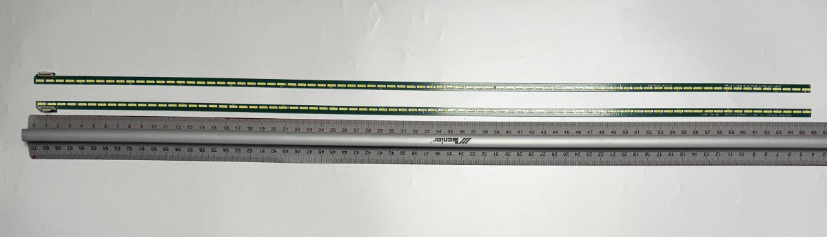 Zestaw listew LED do naprawy podświetlenia telewizora  LG 60" zestaw 2szt , 1szt X 60" V14 UHD TV REV1.0 1 L type & 1szt X 60" V14 UHD TV REV1.0 1 R type ,  6922L-0140A 6916L-2179A 6916L-2180A 6920L-0001C , 60" V15 SA UD REV0.3 2 L/R-Type 6916L-2105A 6916L-2106A ,  zamiennik za AGF79041801 , 78LED , 658MM , 3V ,