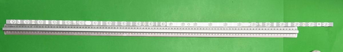 Zestaw listew LED do naprawy podświetlenia telewizora  TCL 55" zestaw 1szt x 55S11 24*1-A15 55HR330M24A0 V3 55S11-ZX3030A1-24X1 YHB-B0101000489 55S11-ZX3030A-1X24YH-20211211 , 24LED , 1120MM , 6V ,