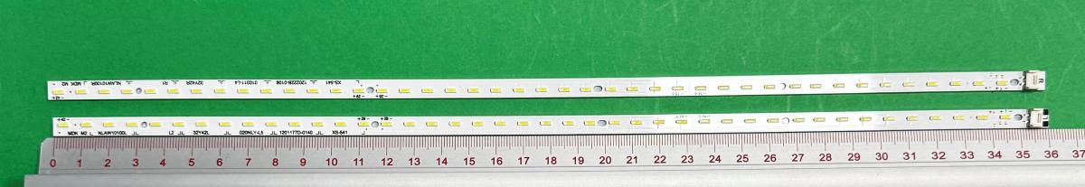 Listwa tv led  / podświetlenie do tv PANASONIC 32" zestaw 2szt , 1szt X NLAW10100L 32Y42L 010311-L4 1202223-0092 & 1szt X NLAW10100R 32Y42R 010311-L4 1202201-0026 , 42LED , 360MM , 6V ,