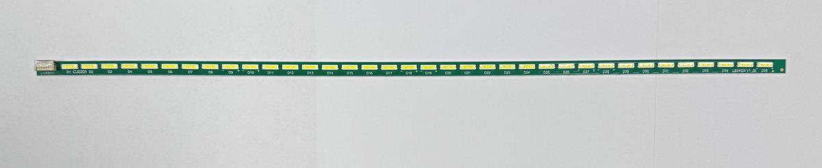 Zestaw listew LED do naprawy podświetlenia telewizora  SAMSUNG 24" zestaw 1szt  X LB24020 V1_00 LB24016 , 36LED , 315MM , 3V ,