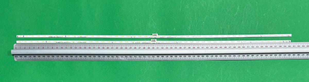 Zestaw listew LED do naprawy podświetlenia telewizora  TCL 55" zestaw 2szt , 1szt x 55HR720S46A0 V3  4C-LB5546-HR03Q & 1szt X  55HR720S46B0 V3  4C-LB5546-HR04Q 4C-LB5546-YH06Q 4C-LB5546-YH04Q 4C-LB5546-YH03Q 4C-LB5546-YH05Q , 46LED , 602MM , 6V ,