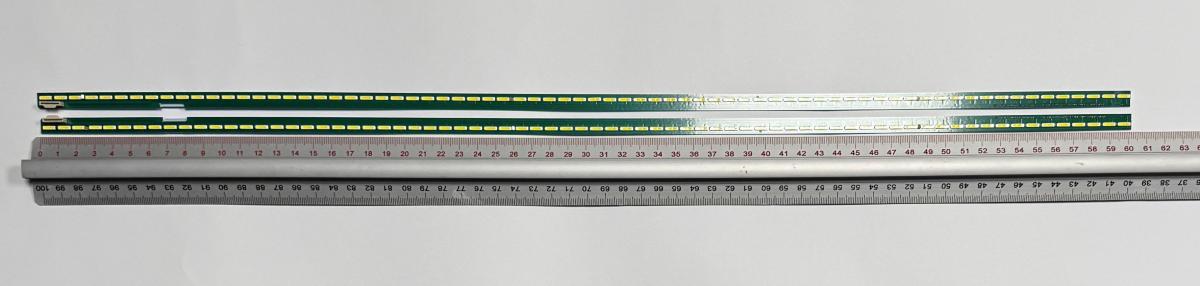 Zestaw listew LED do naprawy podświetlenia telewizora  LG 55" zestaw 2szt , 1szt X 55" V15 ART3 UD TV REV04 1 L-TYPE 6916L-2279A 6916L-2185A & 1szt X 55" V15 ART3 UD TV REV04 1 R-TYPE 6916L-2280A 6916L-2186A , 72LED , 602MM , 3V ,