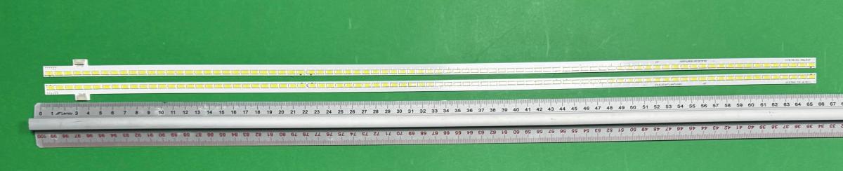 Zestaw listew LED do naprawy podświetlenia telewizora  PHILIPS 60" zestaw 2szt , 1szt X Samsung 2013CTP600 7030 L84 & 1szt x Samsung 2013CTP600 7030 R84 , 84LED , 653MM , 6V ,