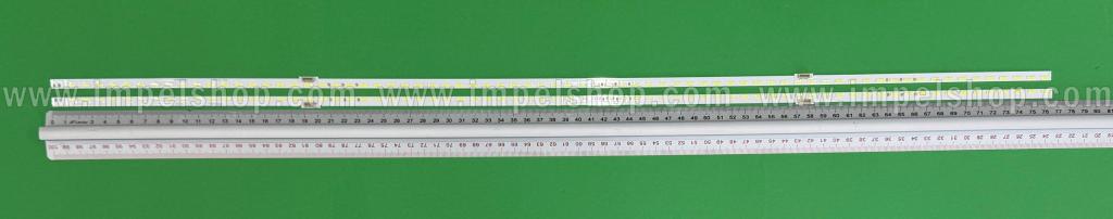 Zestaw listew LED do naprawy podświetlenia telewizora  TCL 70" zestaw 2szt X 3P70C2003 / 3P70C2004 / 3P70C2006 , 72LED , 765MM , 6V ,