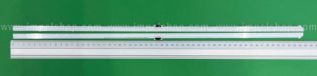 Zestaw listew LED do naprawy podświetlenia telewizora LG 50" zestaw 2szt , 1szt X HS_50NANO8085_60LED_R_REV01_210210 & 1 szt X HS_50NANO8085_60LED_L_REV01_210210 , SSC_HS_HC500EQF_VKGA1_60LED_L_REV02_210728 & SSC_HS_HC500EQF_VKGA1_60LED_R_REV02_210728 , 60LED , 547MM , 6V , zamiennik za AGF30428901 , LC50490042A , LC50490043A ,