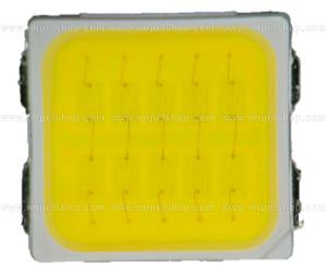 DIODA LED SMD 5050 , zasilanie : 6V, temperatura barwowa : 4000K, CRI / wskaźnik oddawania barw : 70, jasność : 840-890lm , obudowa : 5050 , kod producenta : 5050A06-40N75-U2S5P-V2-T-LX , producent : SHINEON ,