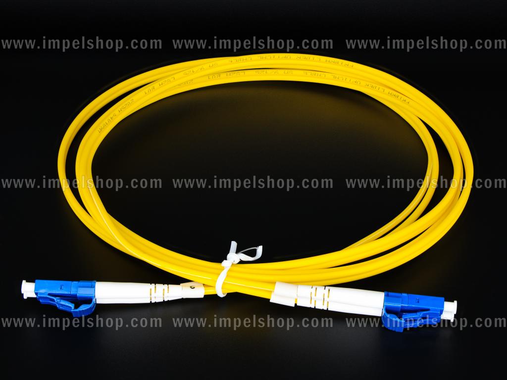 Patchcord SM G652D, Duplex, 3.0mm, LC/PC - LC/UPC, 2m