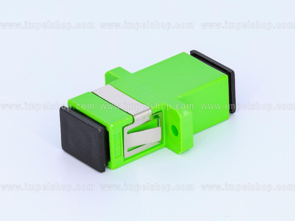 SM Simplex SC/APC Fiber Optic Adapter
