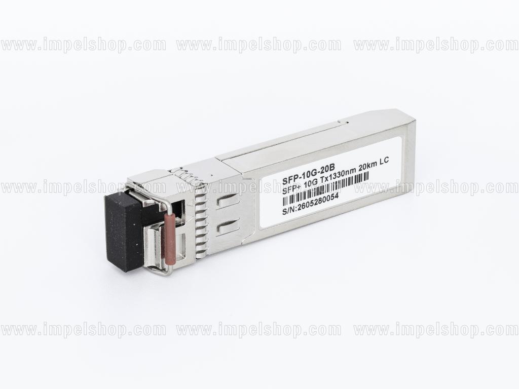 Wkładka / moduł 10G, SFP+, BIDI, WDM, SMF 1xLC, 20km, Tx1330nm / Rx1270nm, DDM , kodowanie : CISCO