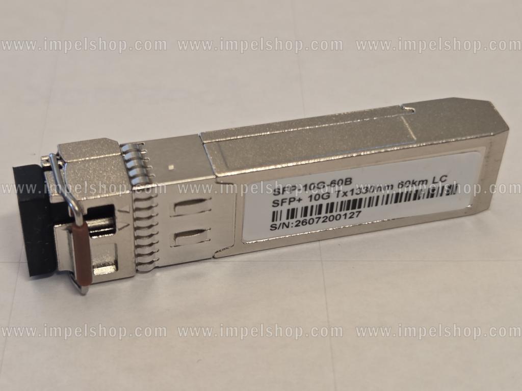 Wkładka / moduł 10G, SFP+, BIDI, WDM, SMF 1xLC, 60km, Tx1330nm / Rx1270nm, DDM, kodowanie CISCO