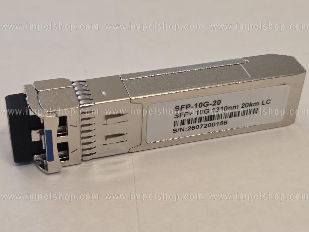 Wkładka / moduł 10G, SFP+, Dual, SMF 2xLC, 20km, Tx1310nm, kodowanie CISCO