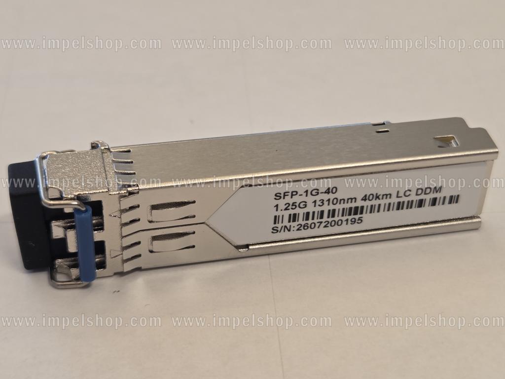Wkładka / moduł 1.25G SFP, Dual, SMF 2xLC, 40km, Tx1310nm, kodowanie CISCO