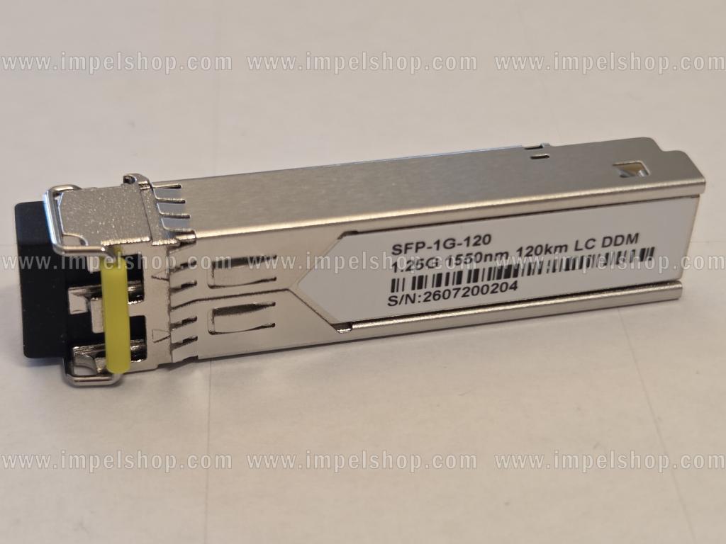 Wkładka / moduł 1.25G SFP, Dual, SMF 2xLC, 120km, Tx1550nm, kodowanie CISCO