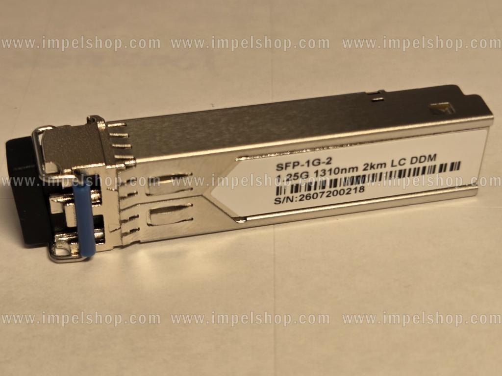 Wkładka / moduł 1.25G SFP, Dual, SMF 2xLC, 2km, Tx1310nm, kodowanie CISCO