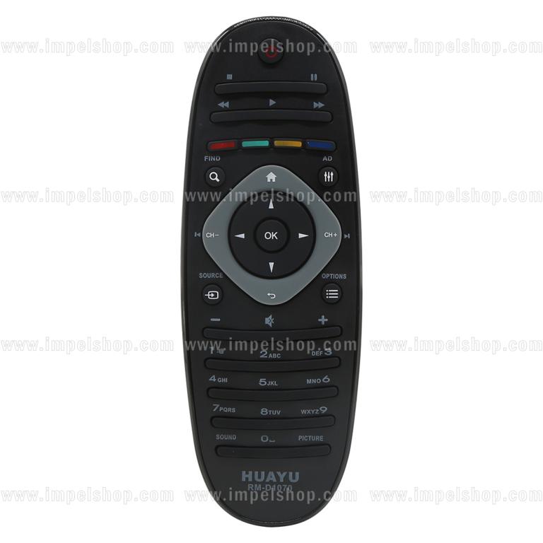 Pilot do PHILIPS SMART TV RM-D1070 - zamiennik HUAYU, HOME ,